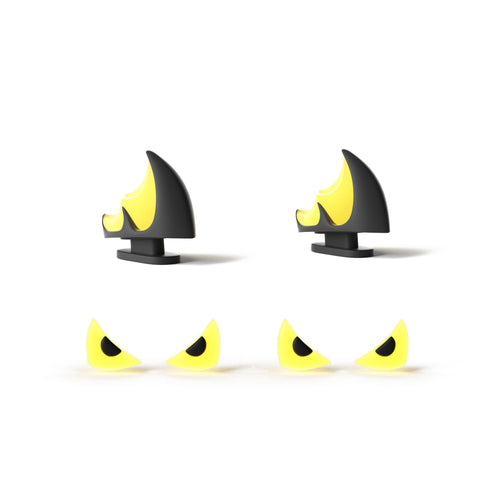 Aletas y Ojos del Feroz Dragón Koi para Sharkicks Pro